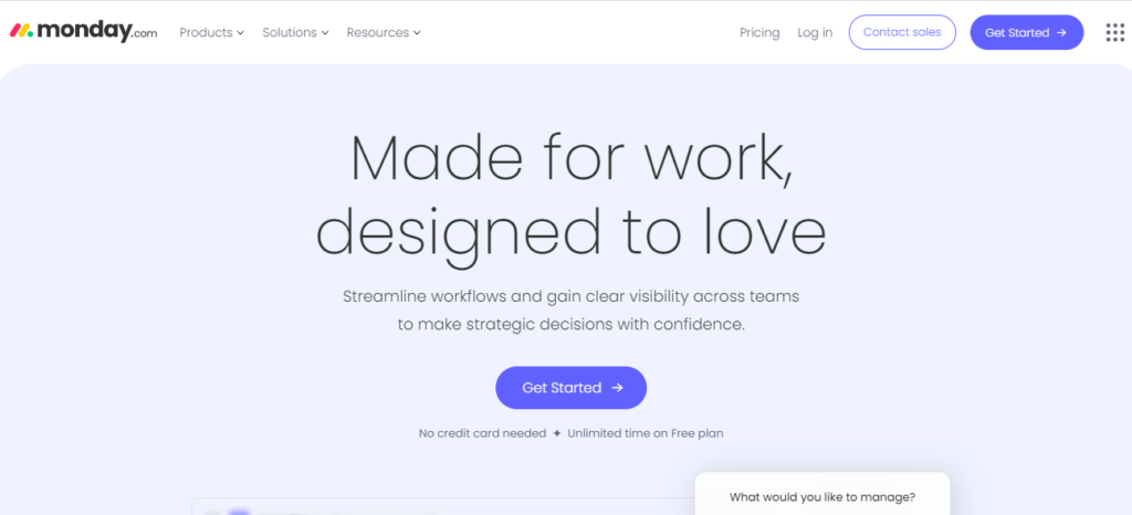 Monday.com login